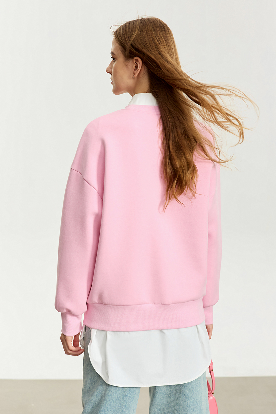 Printed Air Layer Sweatshirt|AMII-AMII.com