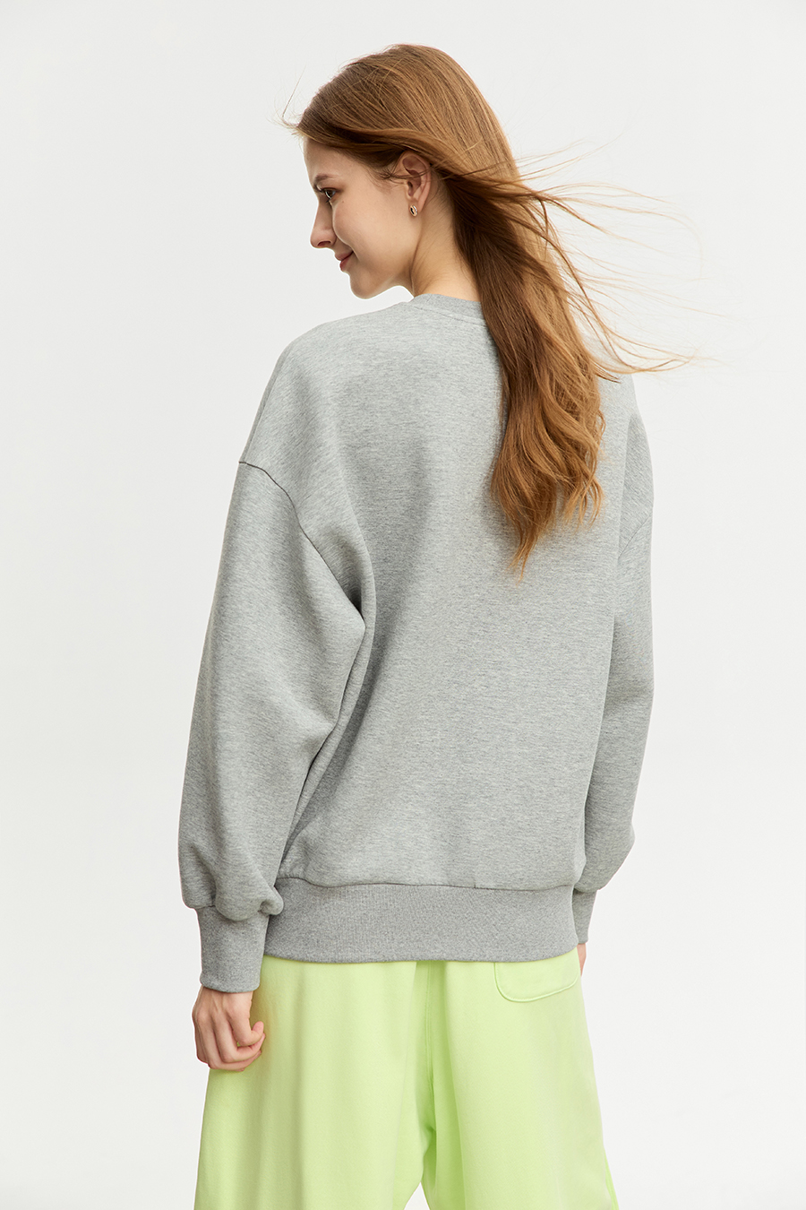 Printed Air Layer Sweatshirt|AMII-AMII.com