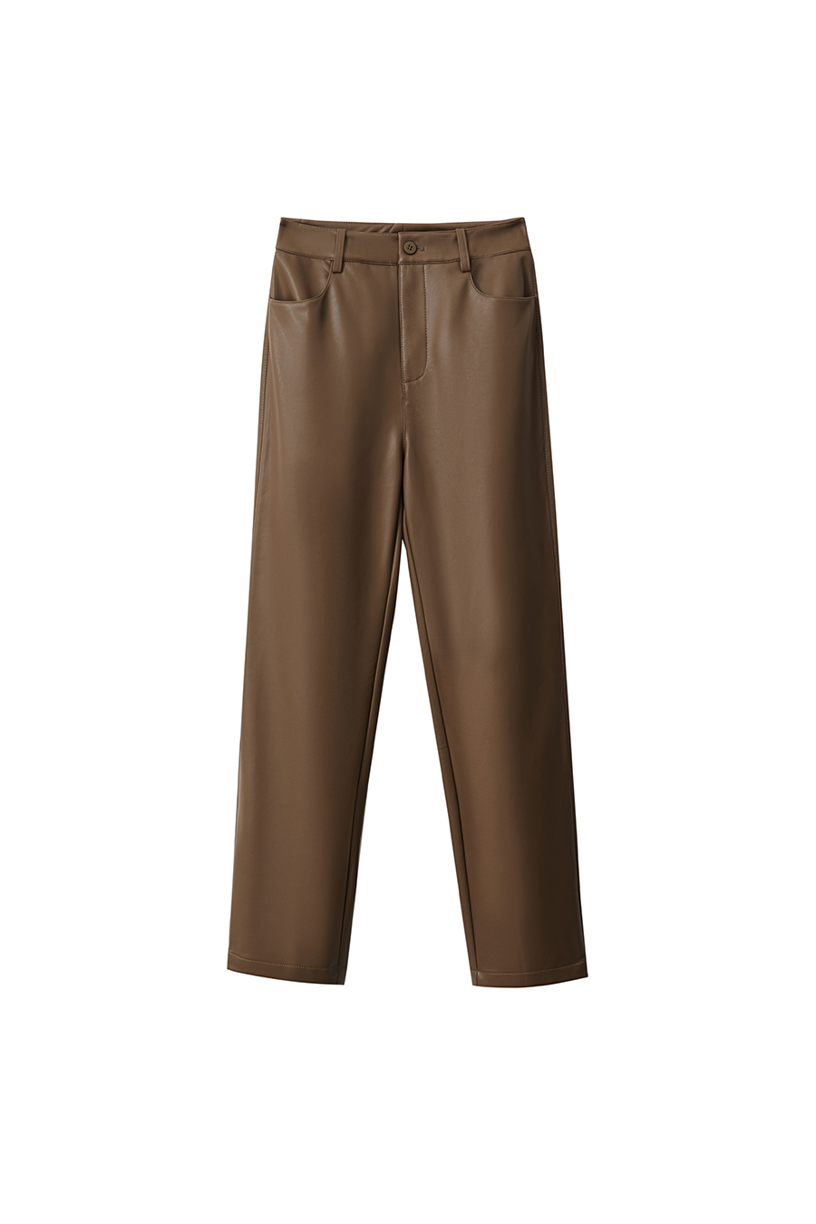 Eco - Leather Nine - pants|AMII-AMII.com