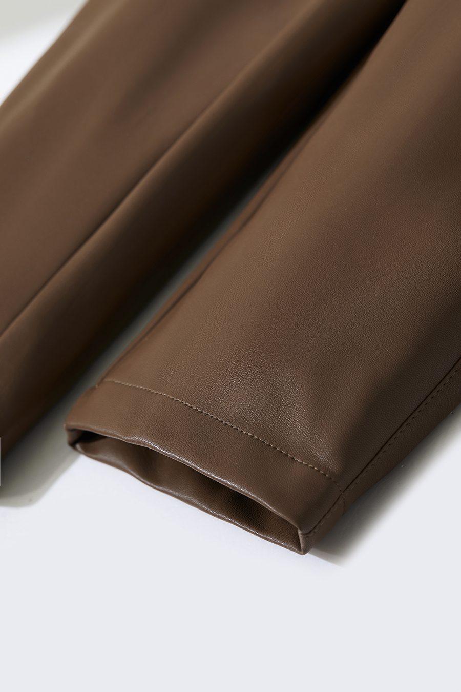 Eco - Leather Nine - pants|AMII-AMII.com