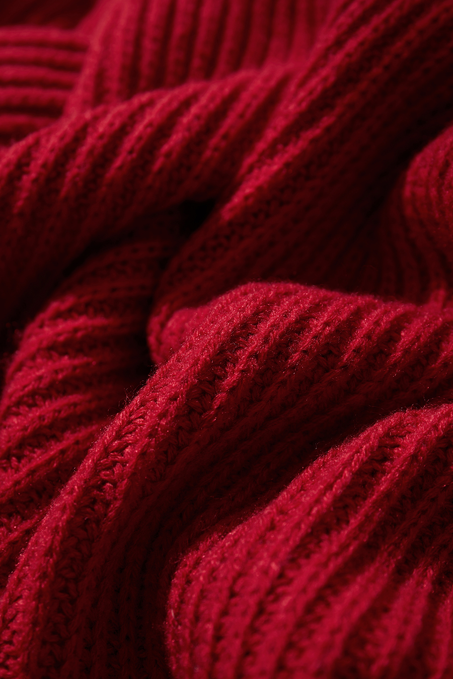 Lapel V - Neck Loose Sweater|AMII-AMII.com