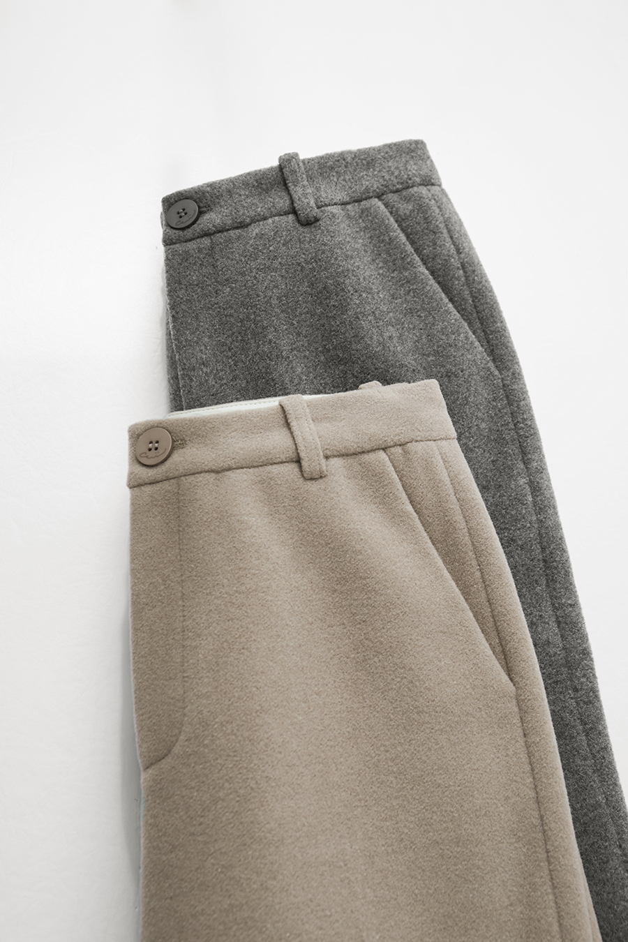 Wool Blend Nine - pants|AMII-AMII.com