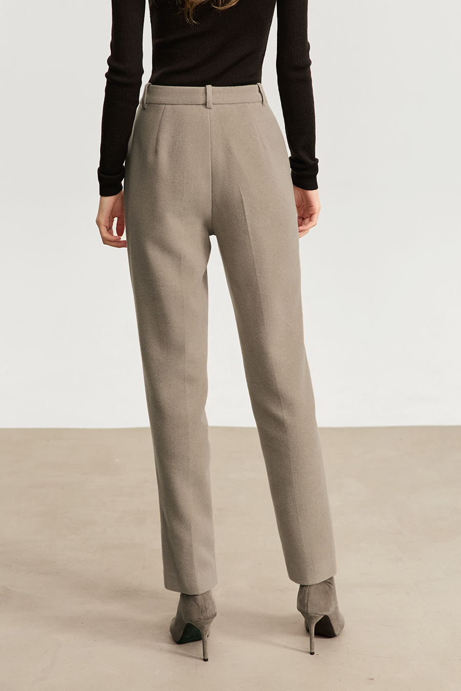 Wool Blend Nine - pants|AMII-AMII.com