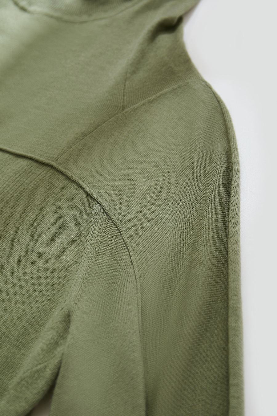 Wool Blend Hooded Sweater|AMII-AMII.com