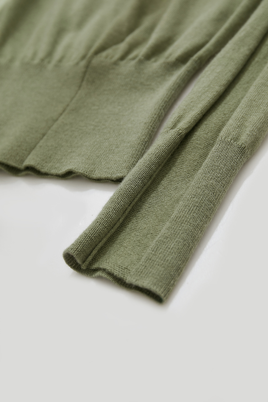 Wool Blend Hooded Sweater|AMII-AMII.com