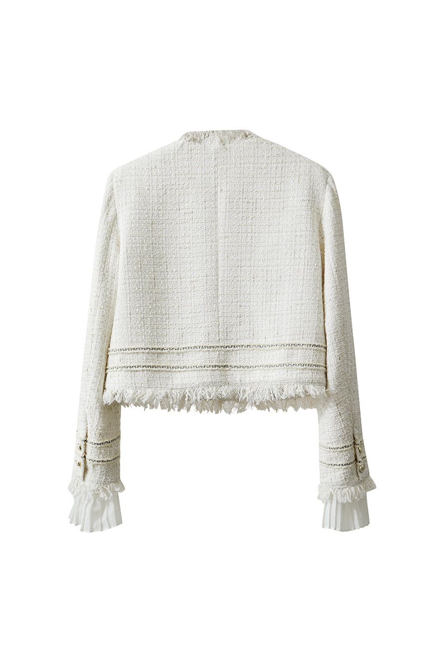 Tweed Short Elegant Coat