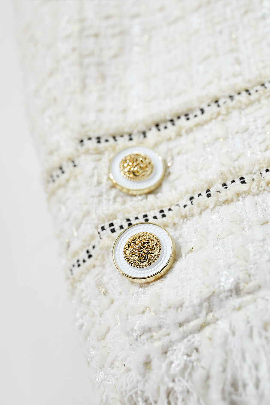 Tweed Short Elegant Coat