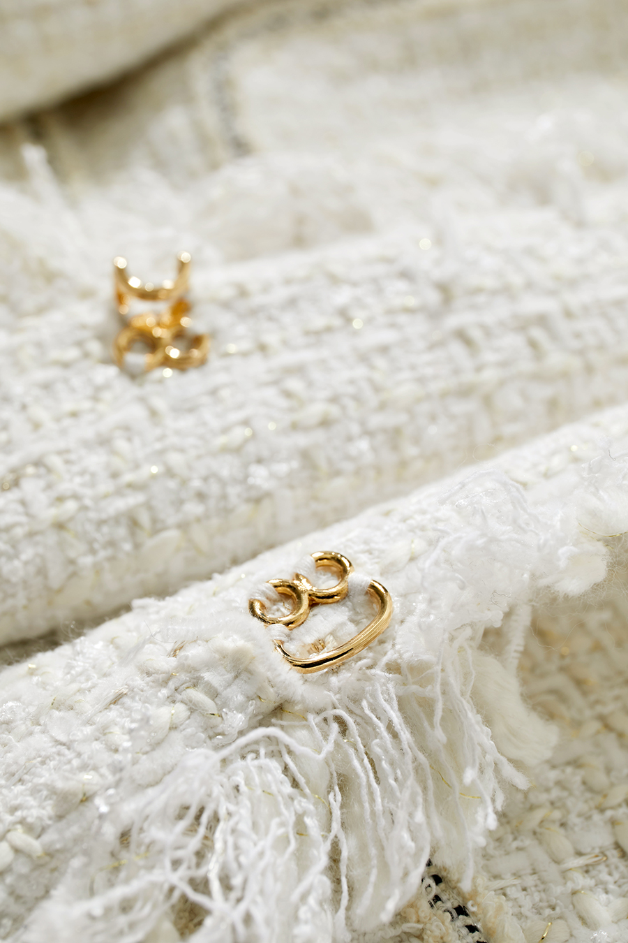 Tweed Short Elegant Coat