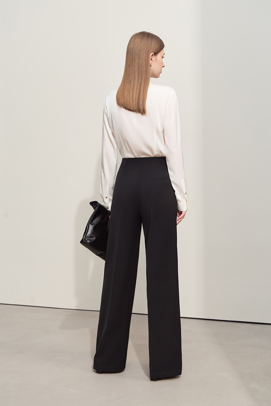 Versatile wide-leg casual trousers|AMII