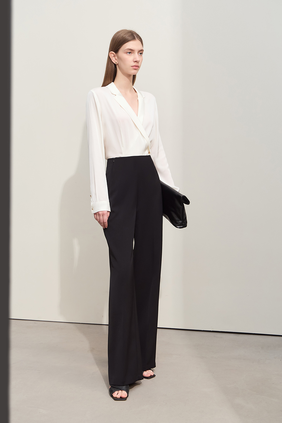 Versatile wide-leg casual trousers|AMII