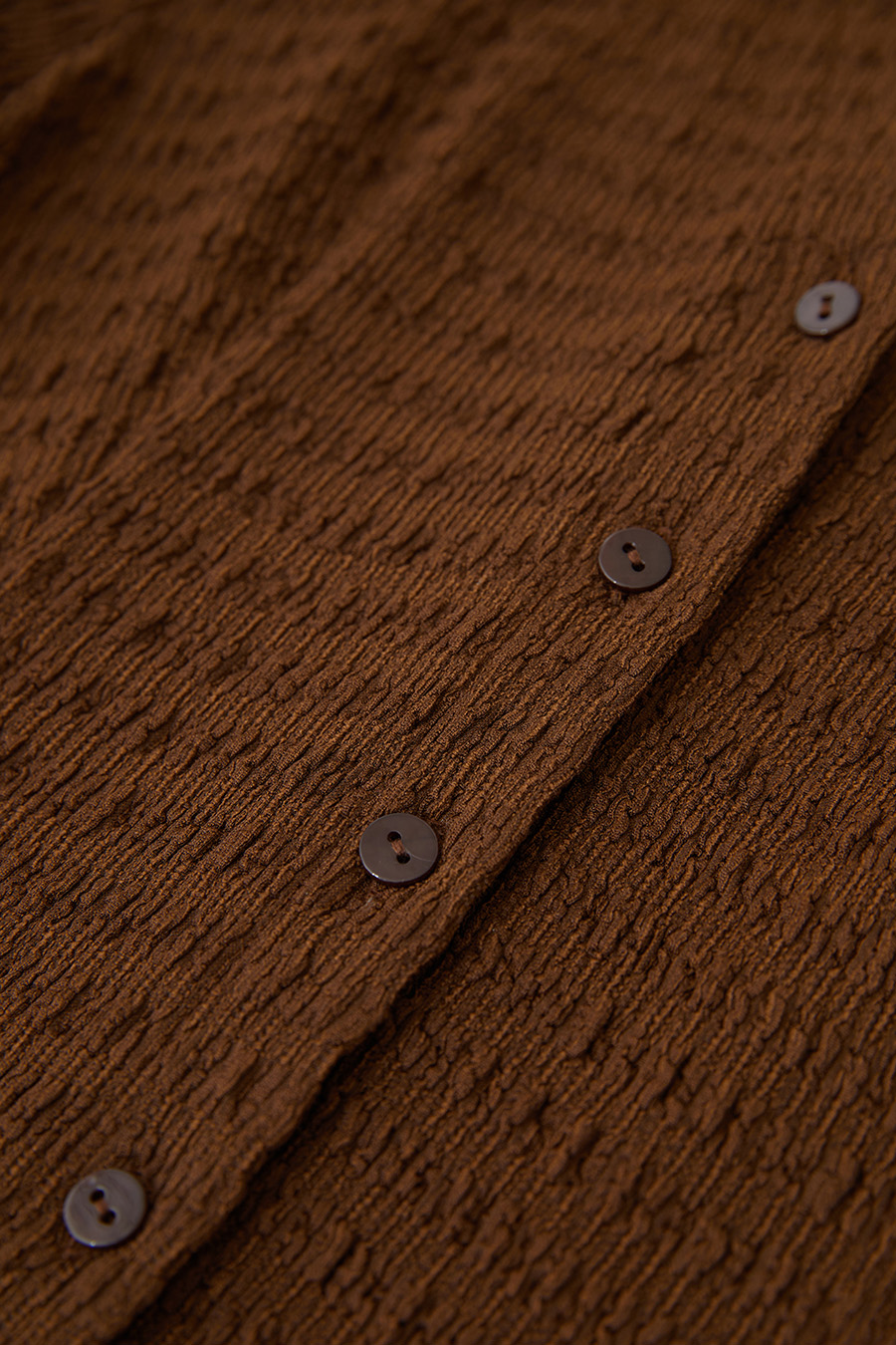 Textured Knitted Shirt|AMII-AMII.com