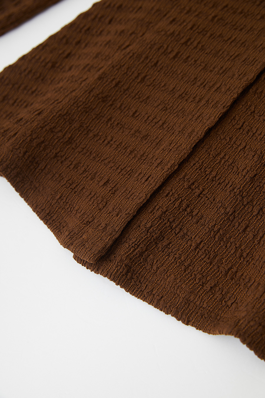 Textured Knitted Shirt|AMII-AMII.com