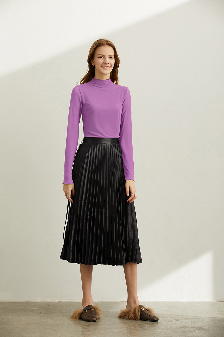 Slim Fit Sheer Mesh T - Shirt|AMII-AMII.com