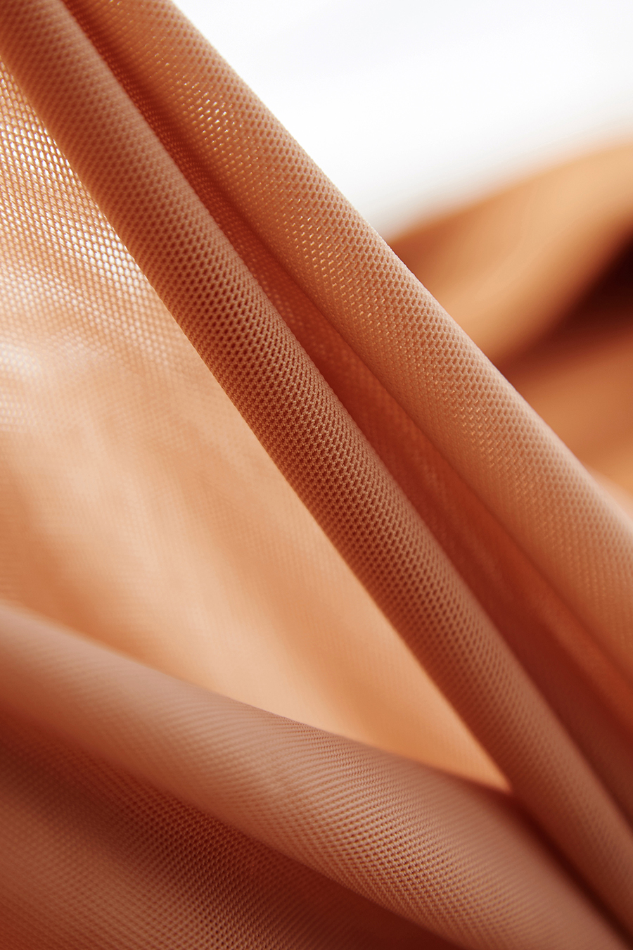 Slim Fit Sheer Mesh T - Shirt|AMII-AMII.com