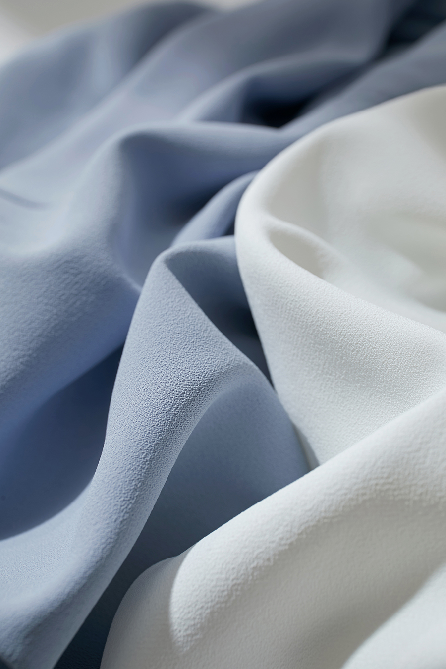 Pleated V-neck Tie Shirt