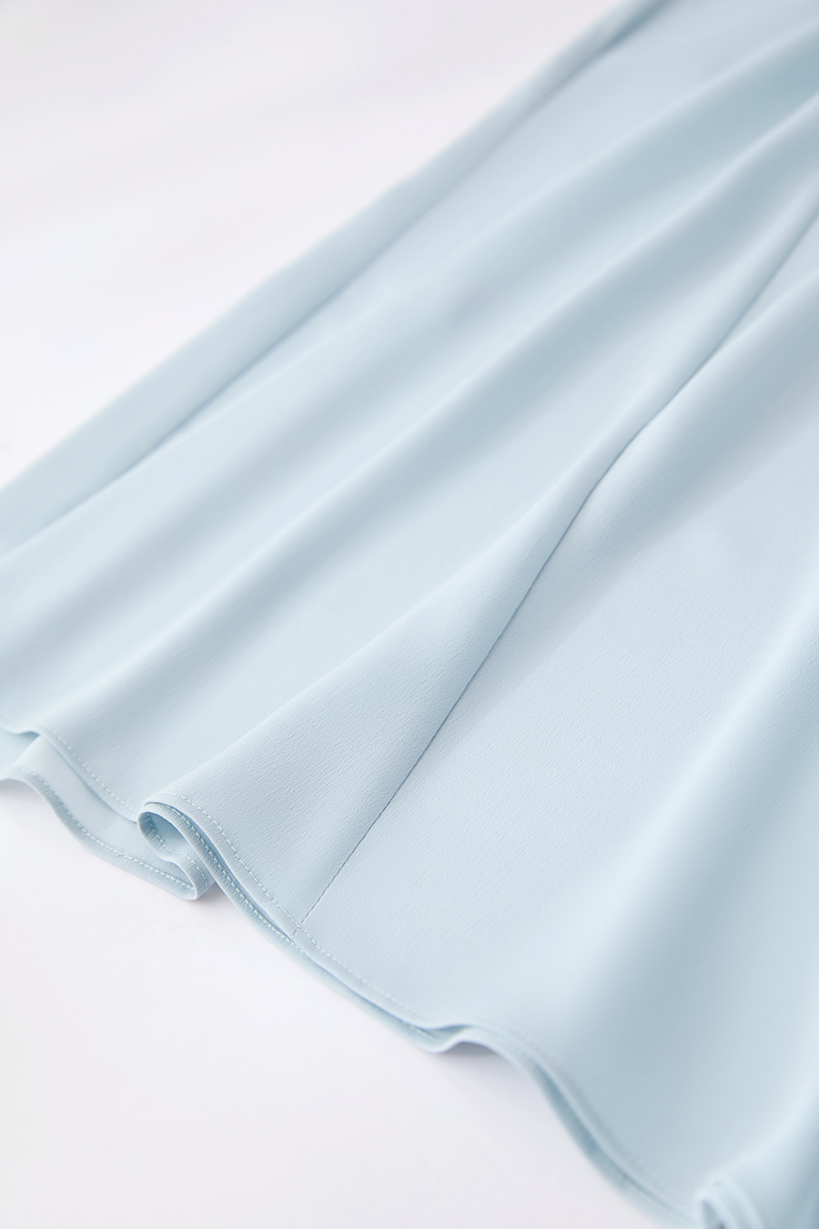 Imitation Acetate Cowl Neck Chiffon Blouse