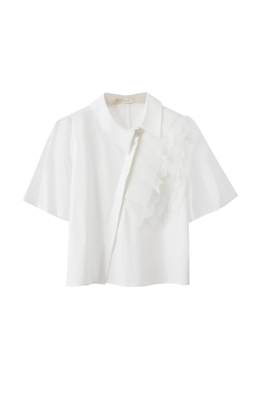 Cotton Tencel Splicing Shirt