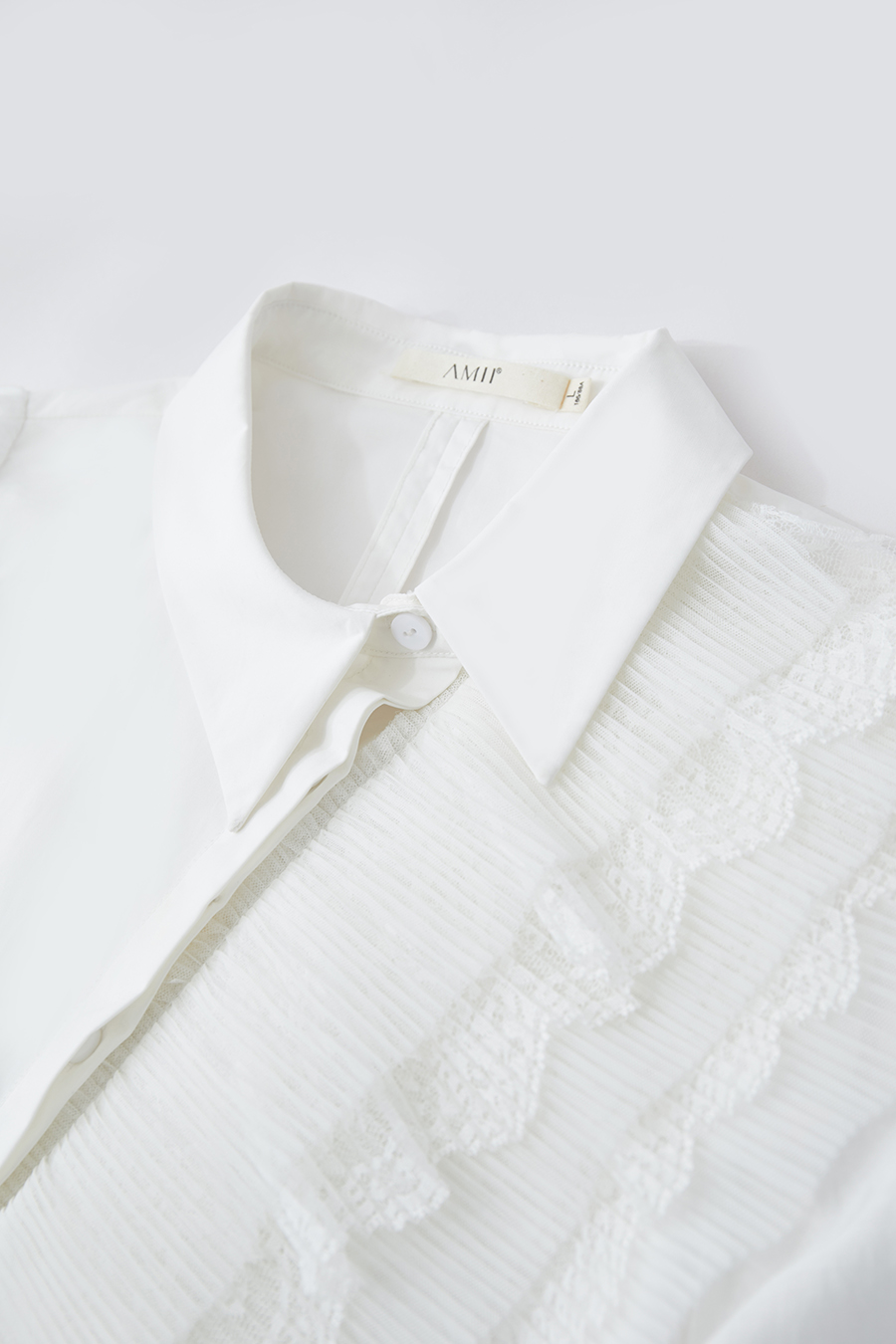 Cotton Tencel Splicing Shirt