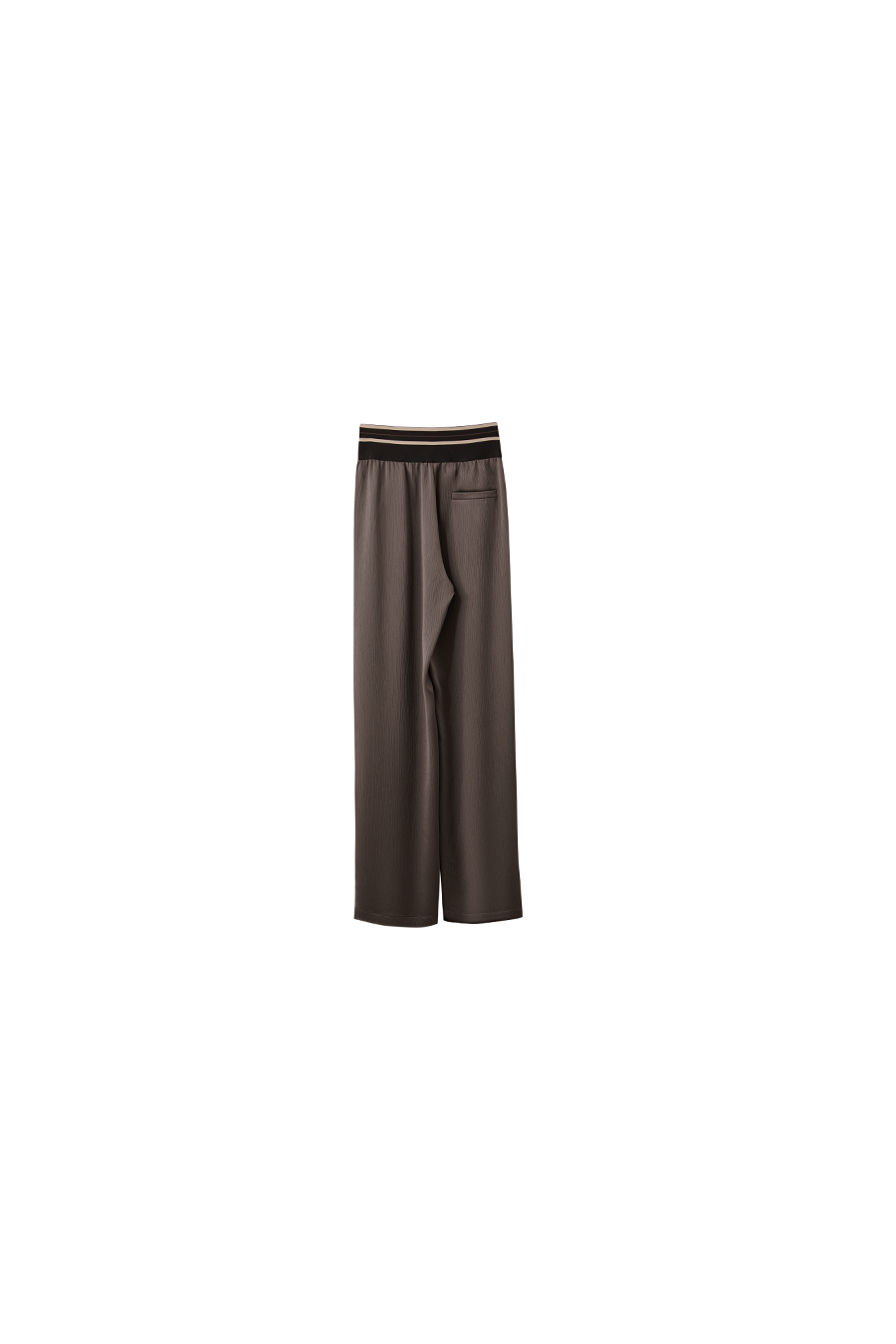 Satin Wide Leg Casual Pants