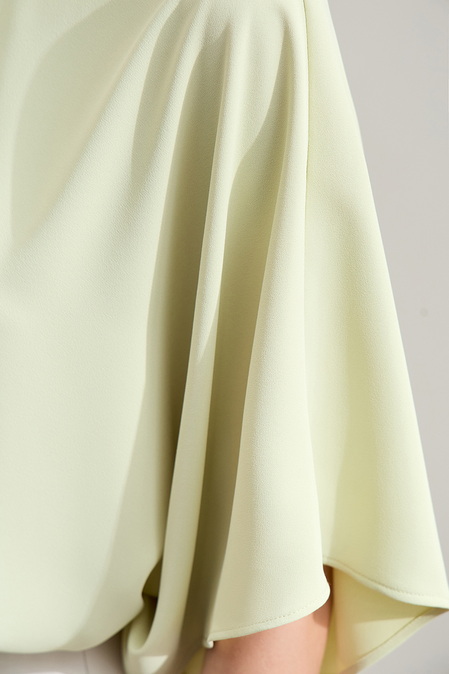 Asymmetric Chiffon Blouse