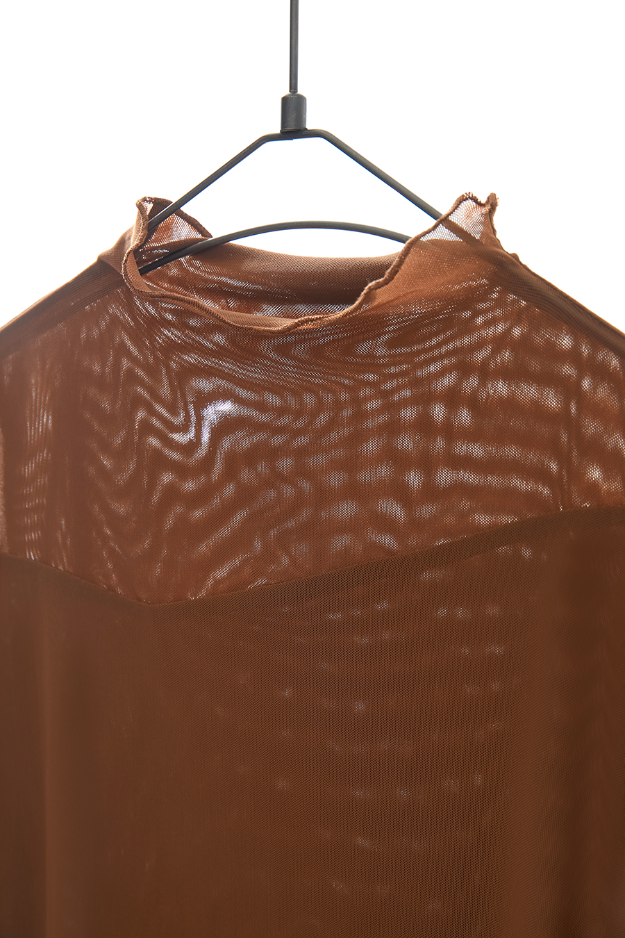 Slightly Sheer Mesh T - Shirt|AMII-AMII.com