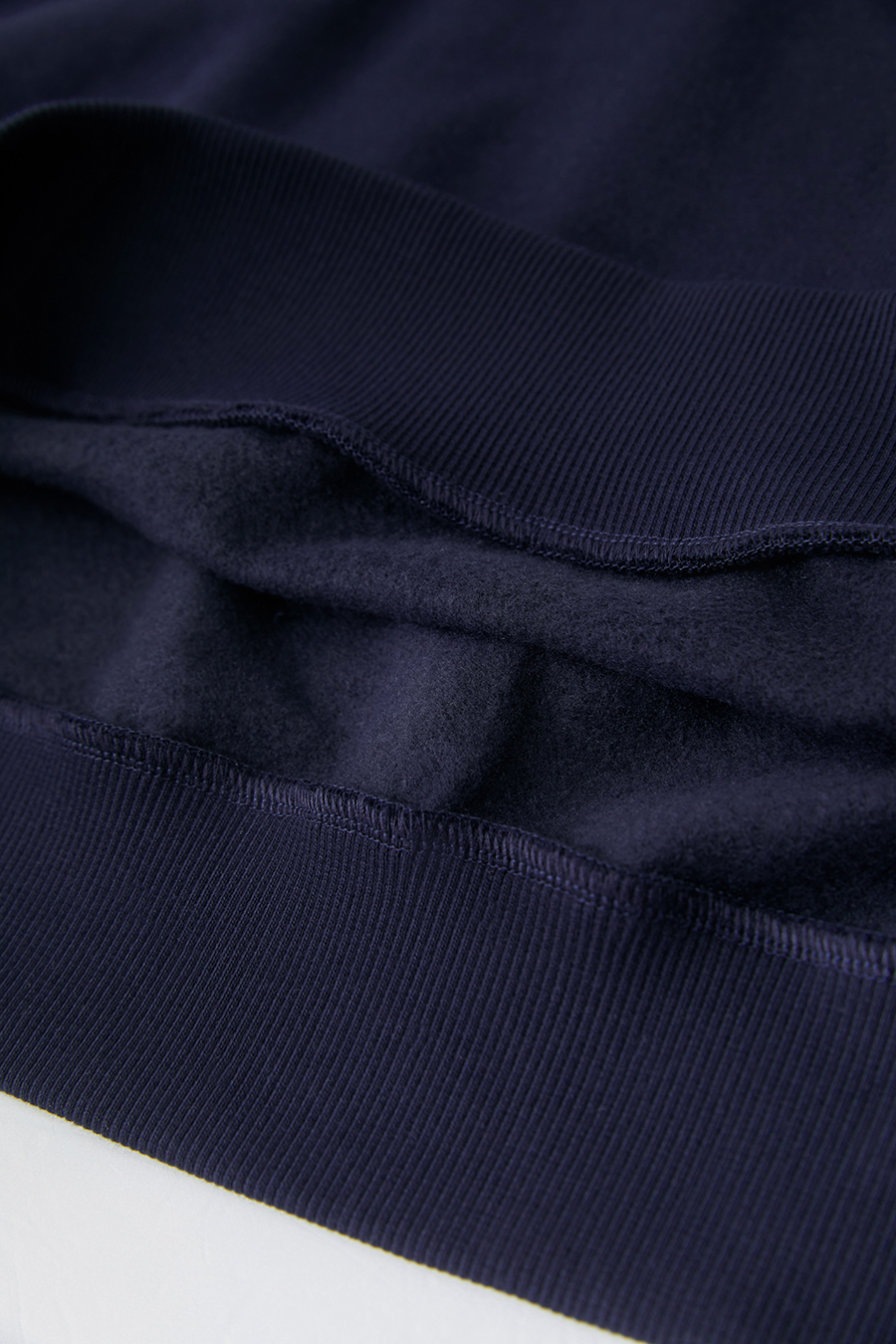 Letter Embroidered Fleece Sweatshirt