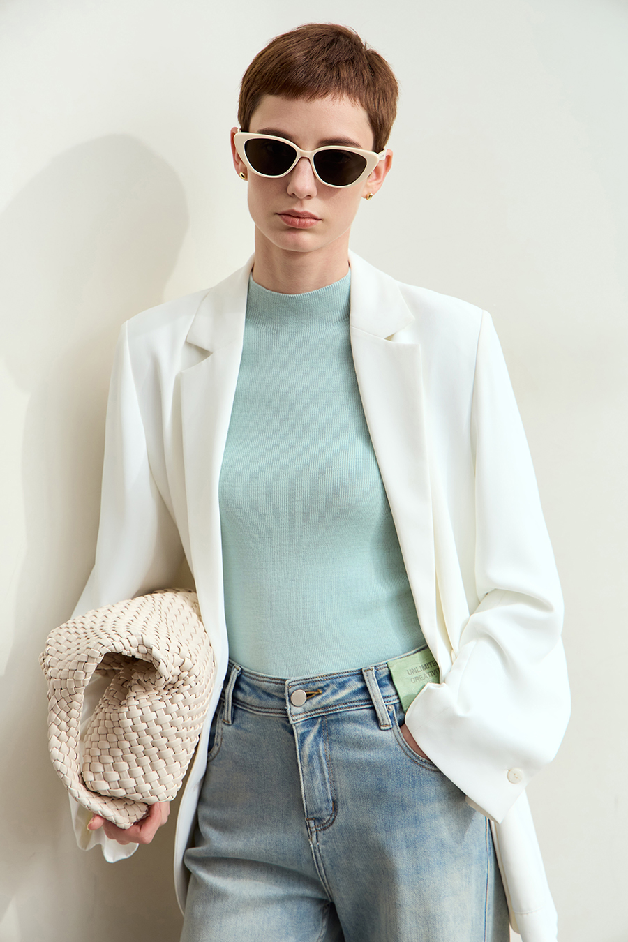 All Wool Seamless Sweater|AMII-AMII.com