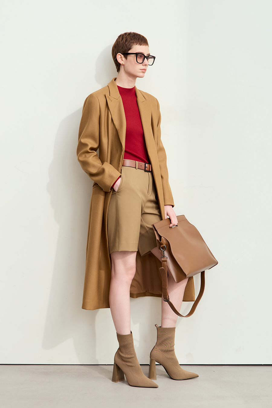 All Wool Seamless Sweater|AMII-AMII.com