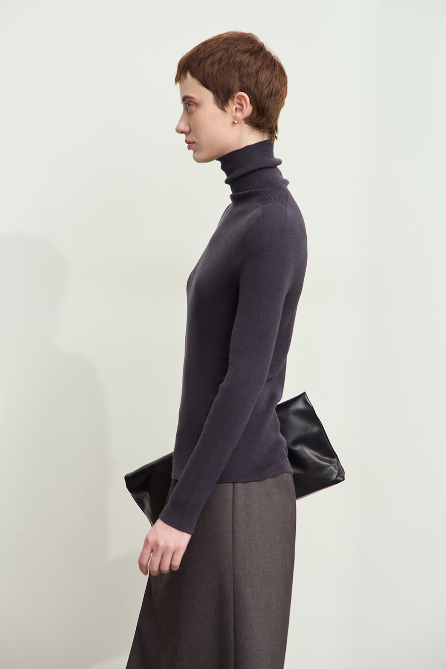 Seamless All - Wool Sweater|AMII-AMII.com