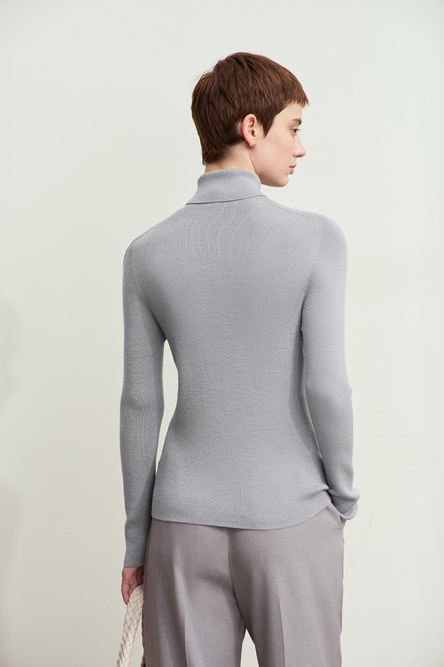Seamless All - Wool Sweater|AMII-AMII.com