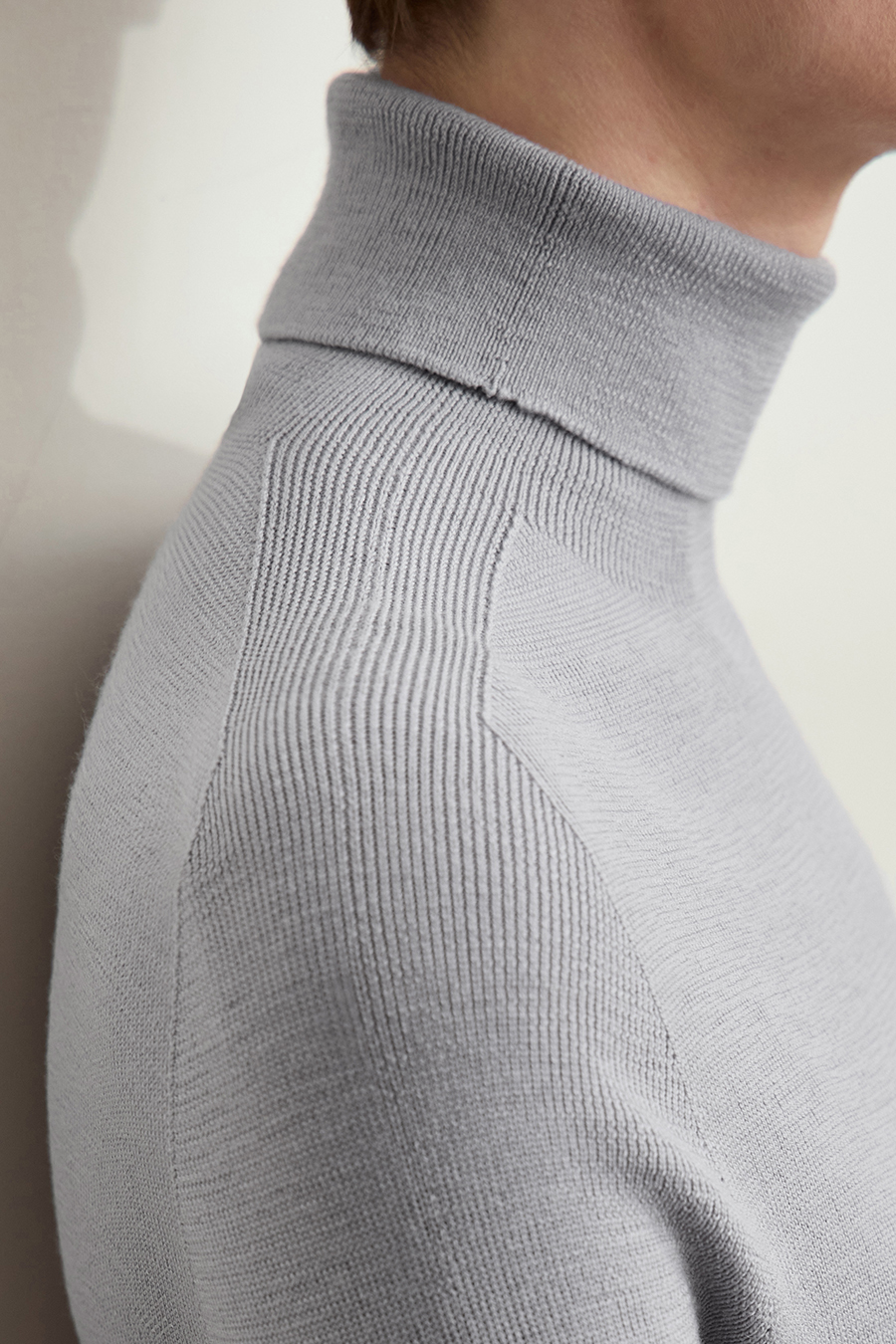 Seamless All - Wool Sweater|AMII-AMII.com