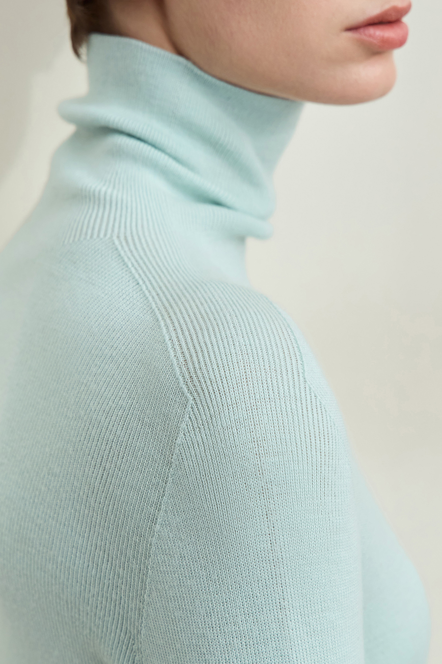 Seamless All - Wool Sweater|AMII-AMII.com