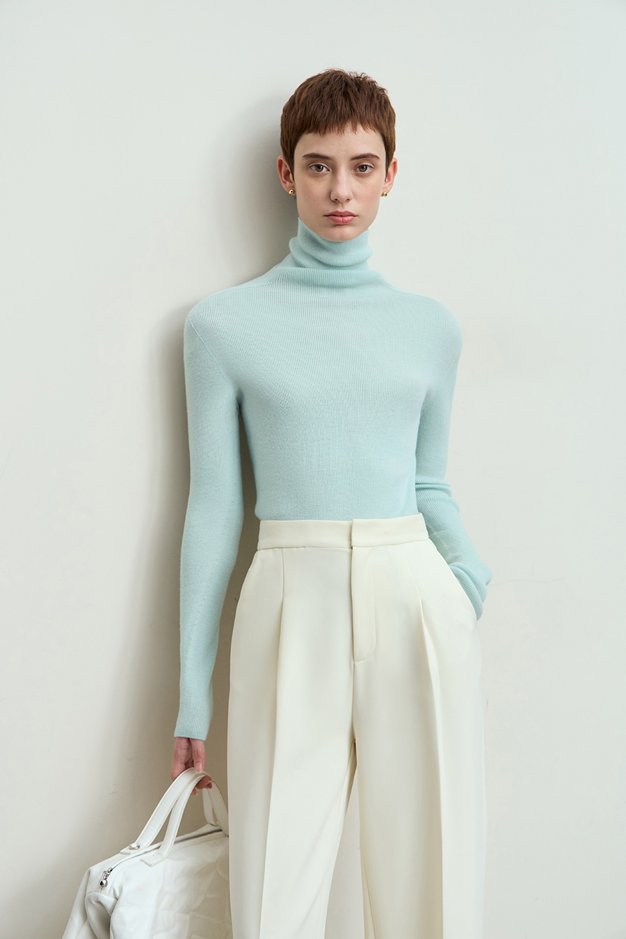 Seamless All - Wool Sweater|AMII-AMII.com