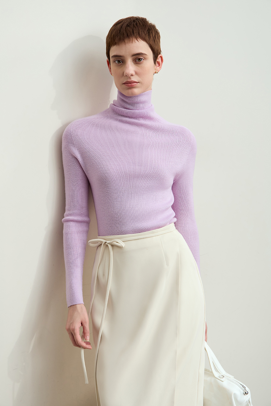 Seamless All - Wool Sweater|AMII-AMII.com