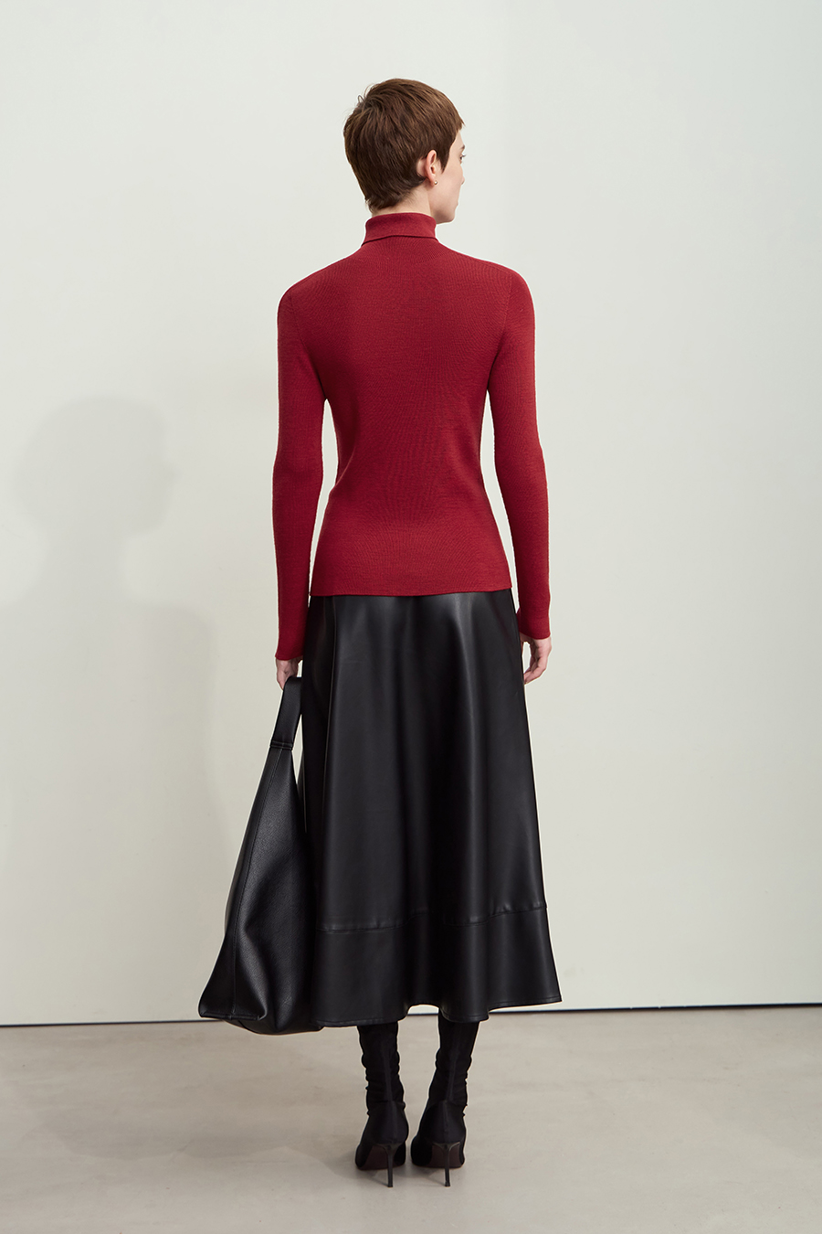 Seamless All - Wool Sweater|AMII-AMII.com