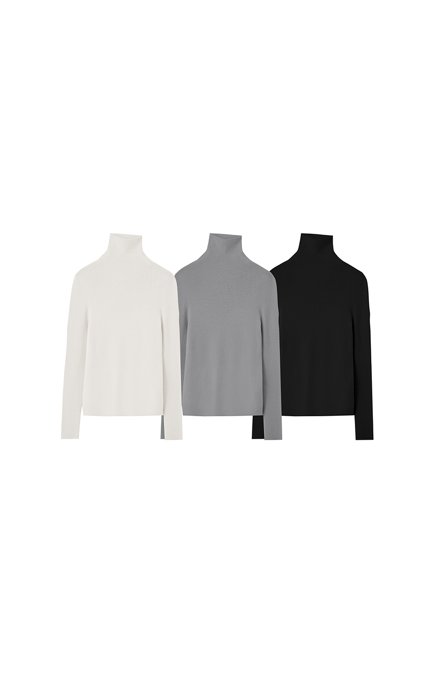 Seamless All - Wool Sweater|AMII-AMII.com