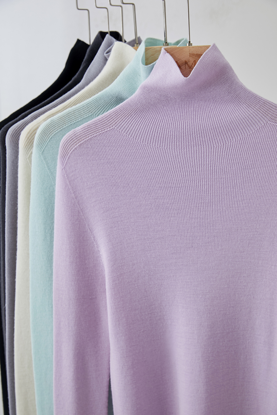 Seamless All - Wool Sweater|AMII-AMII.com
