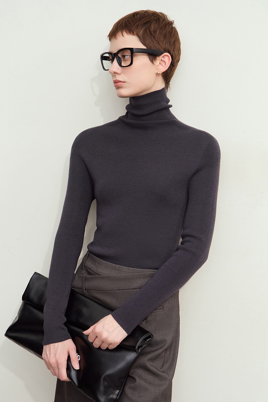 Seamless All - Wool Sweater|AMII-AMII.com