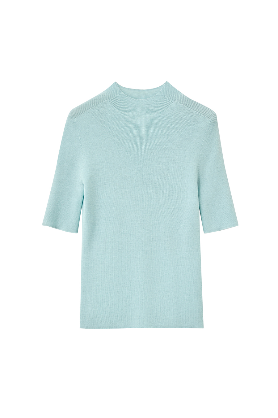 Seamless Mid-Sleeve Sweater