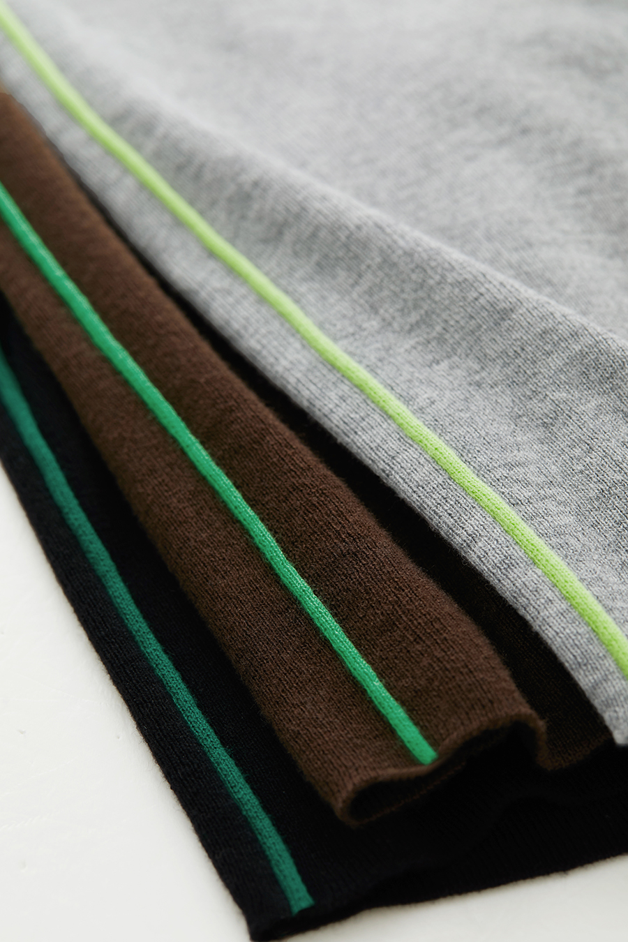 Color - block Mock Neck Sweater|AMII-AMII.com