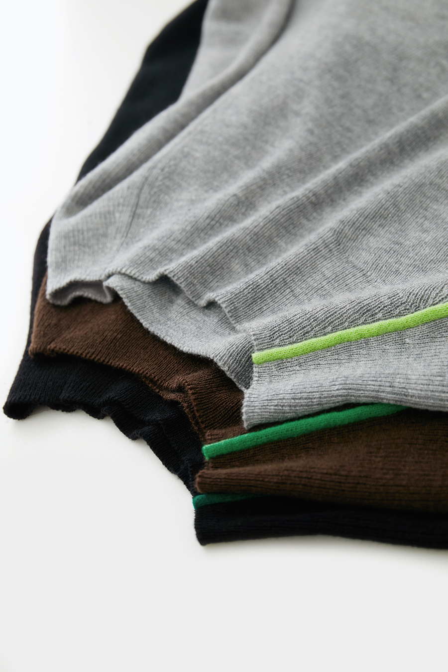 Color - block Mock Neck Sweater|AMII-AMII.com