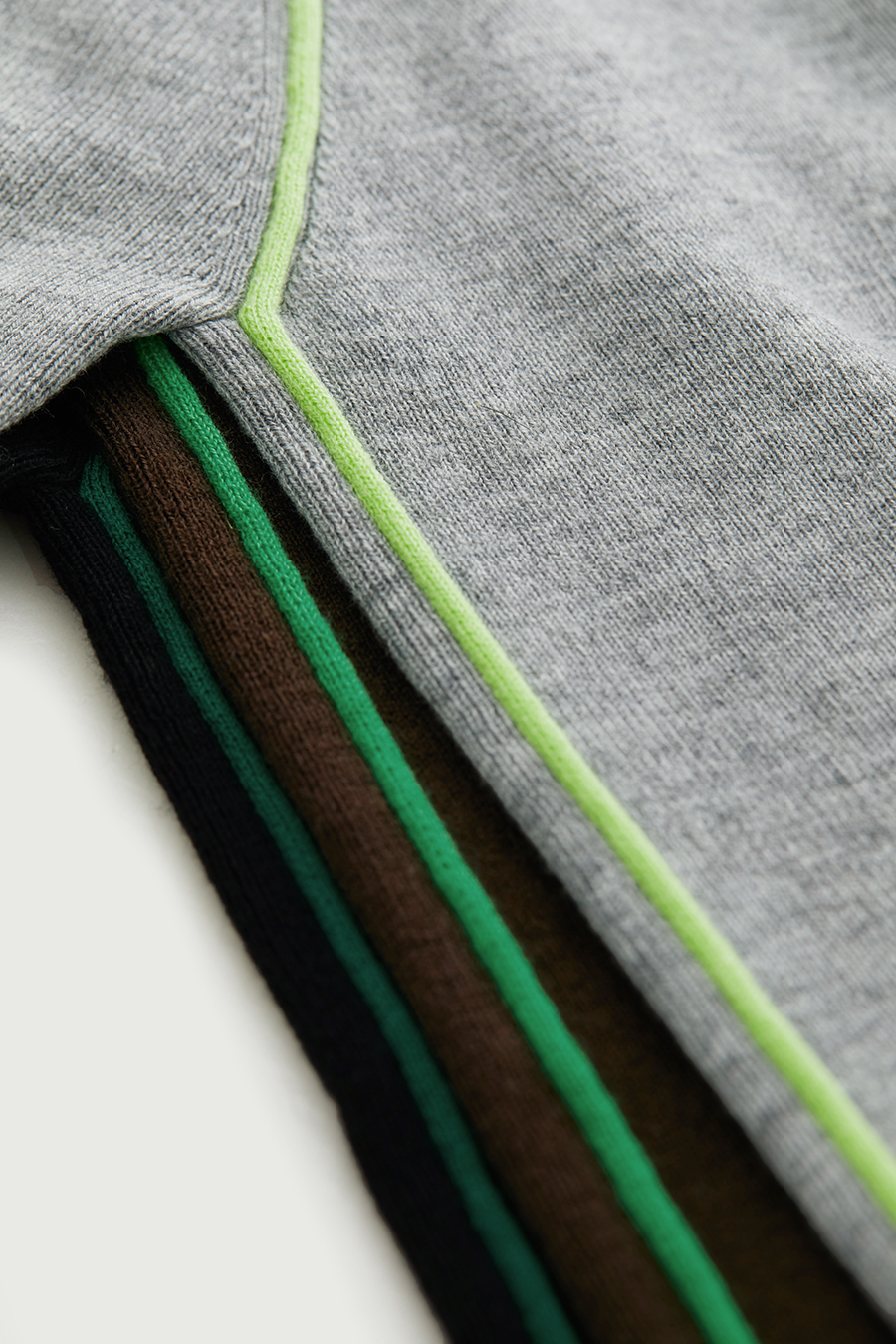 Color - block Mock Neck Sweater|AMII-AMII.com