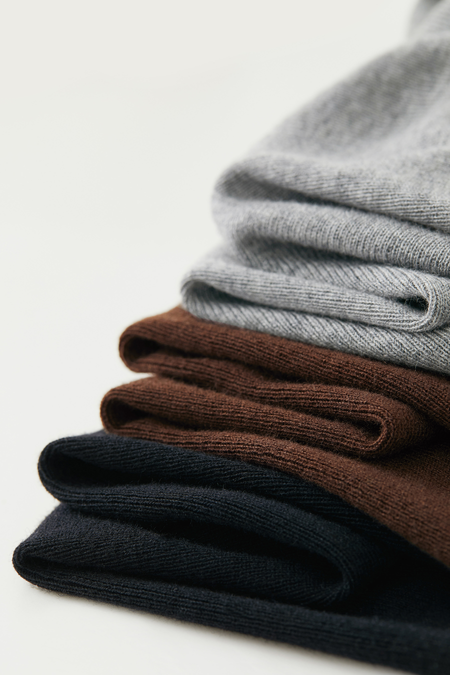 Color - block Mock Neck Sweater|AMII-AMII.com