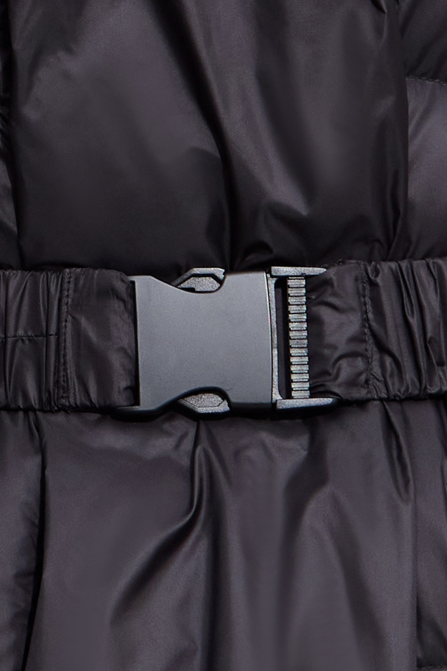 Belted Long Down Jacket|AMII-AMII.com