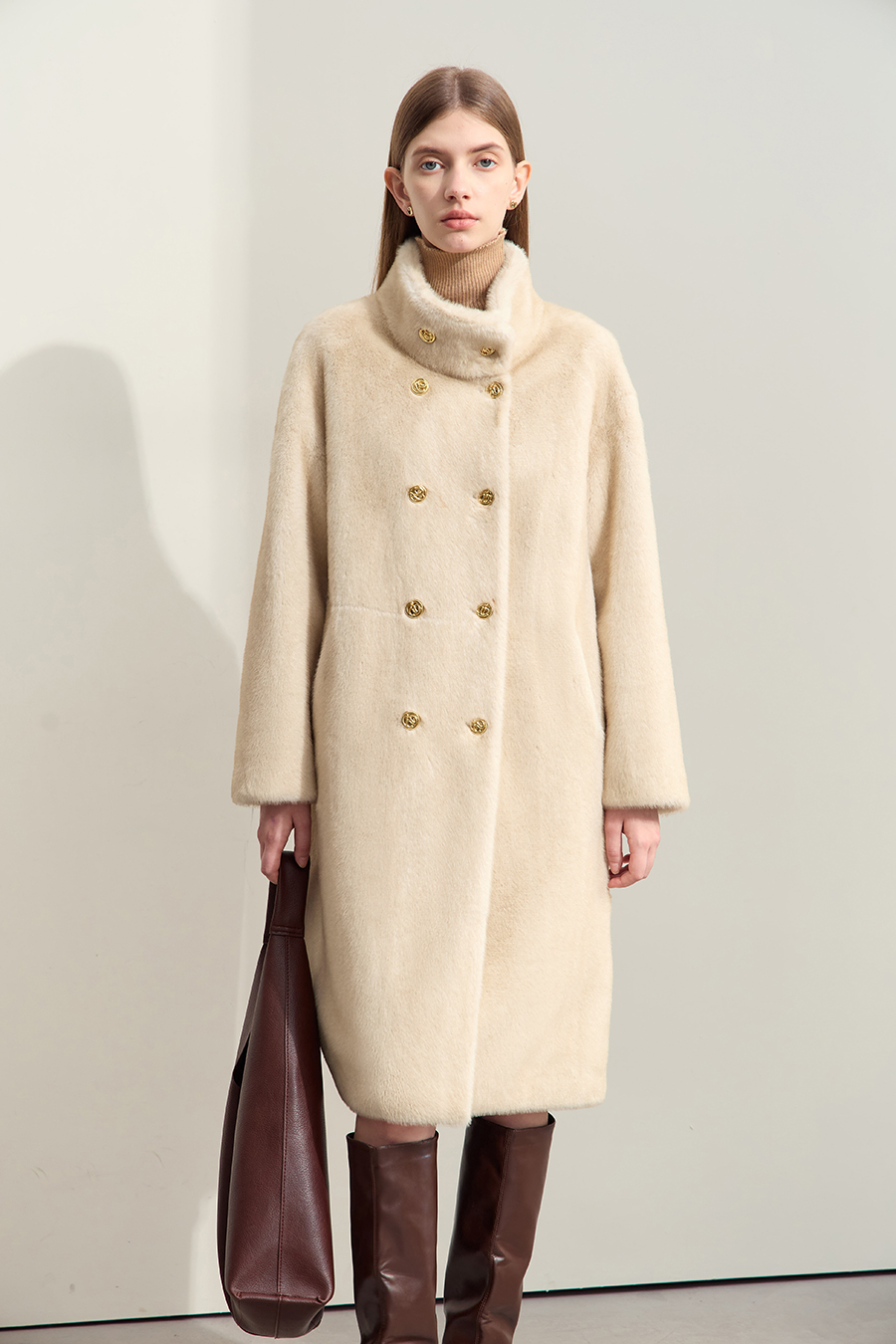 Faux Mink Long Fur|AMII-AMII.com