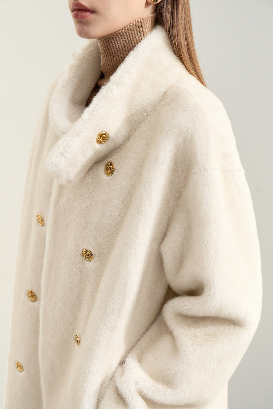 Faux Mink Long Fur|AMII-AMII.com