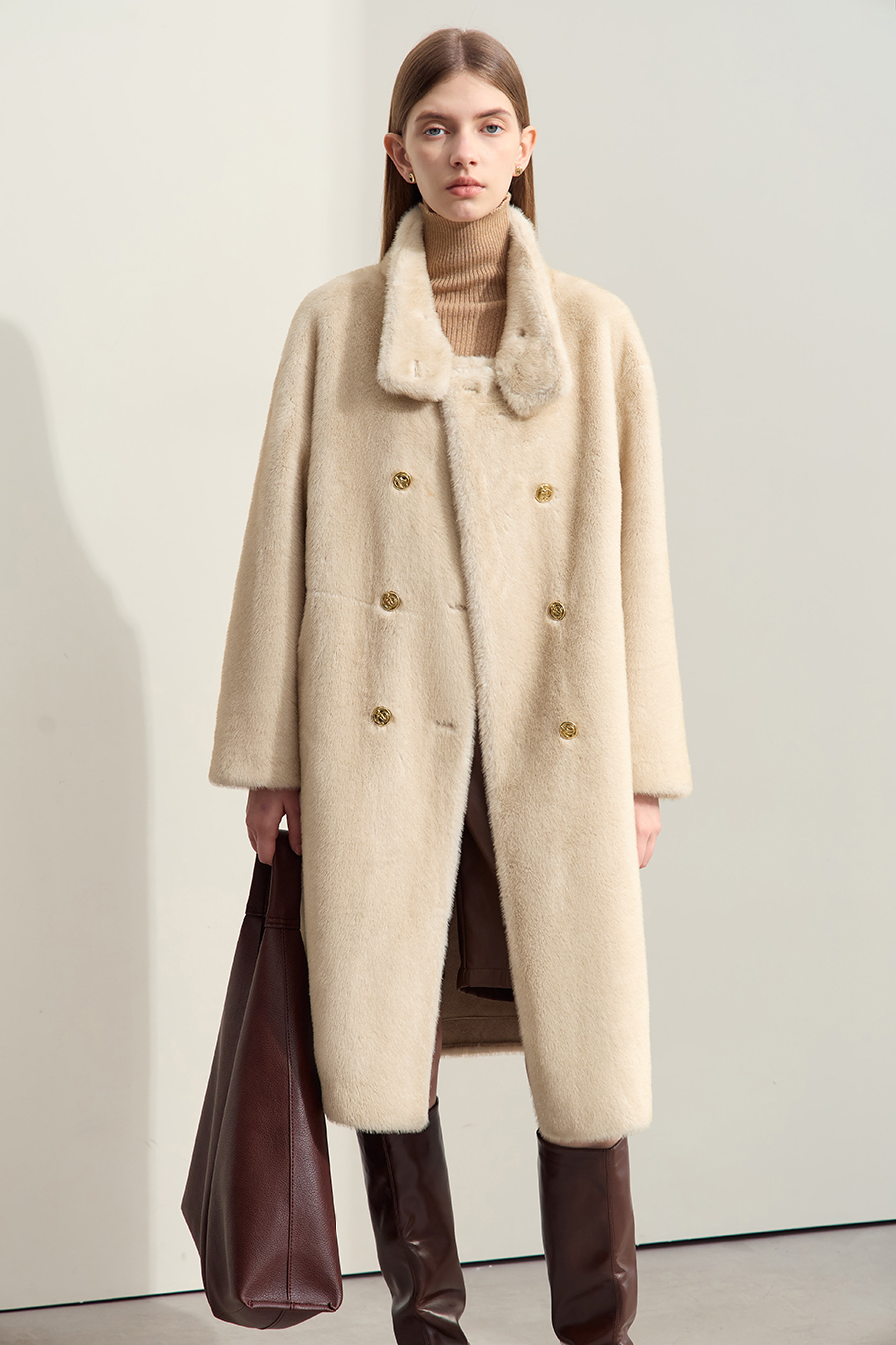 Faux Mink Long Fur|AMII-AMII.com