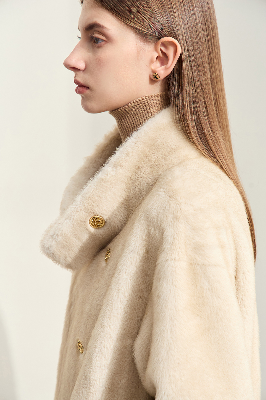 Faux Mink Long Fur|AMII-AMII.com