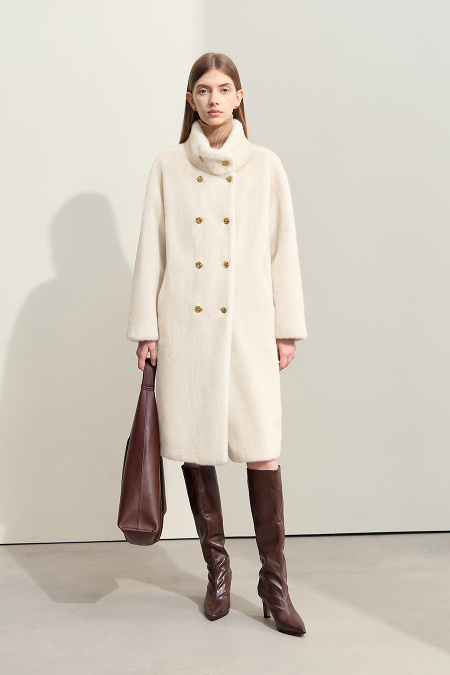 Faux Mink Long Fur|AMII-AMII.com