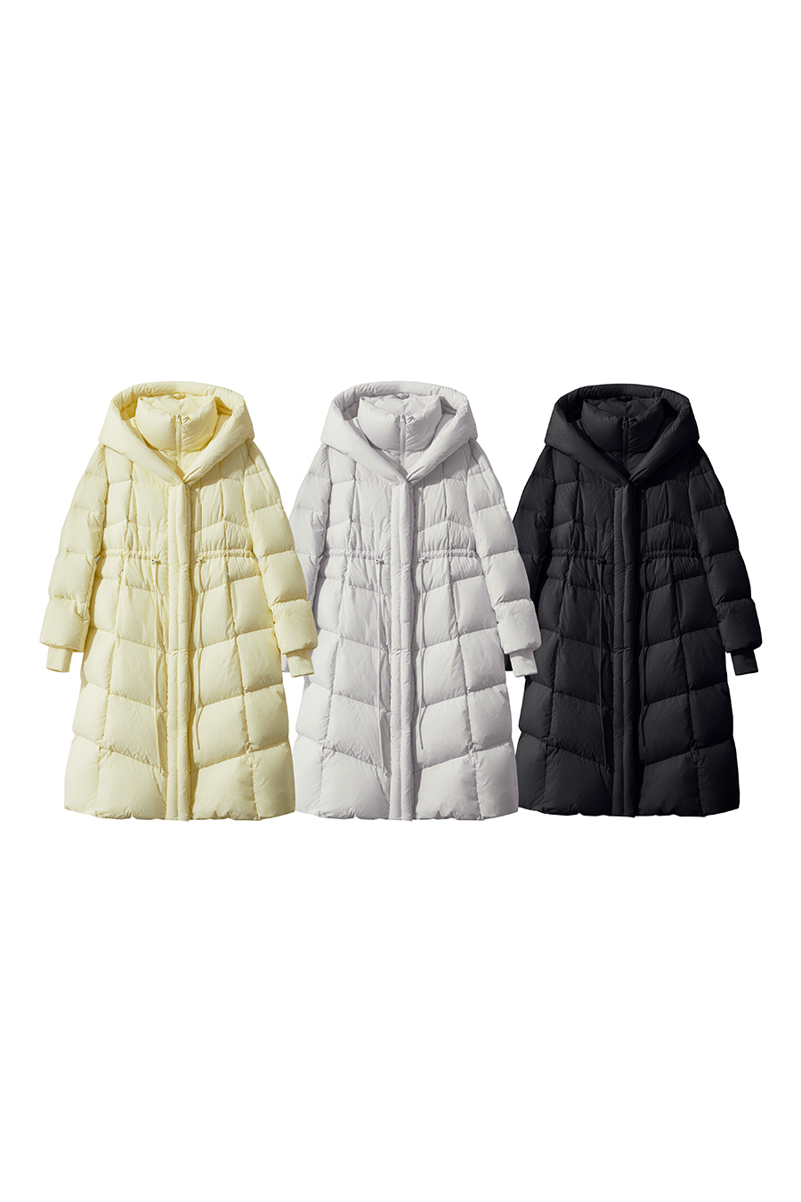 Graphene Hooded Down Jacket|AMII-AMII.com